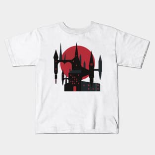 Gothic Castle Kids T-Shirt